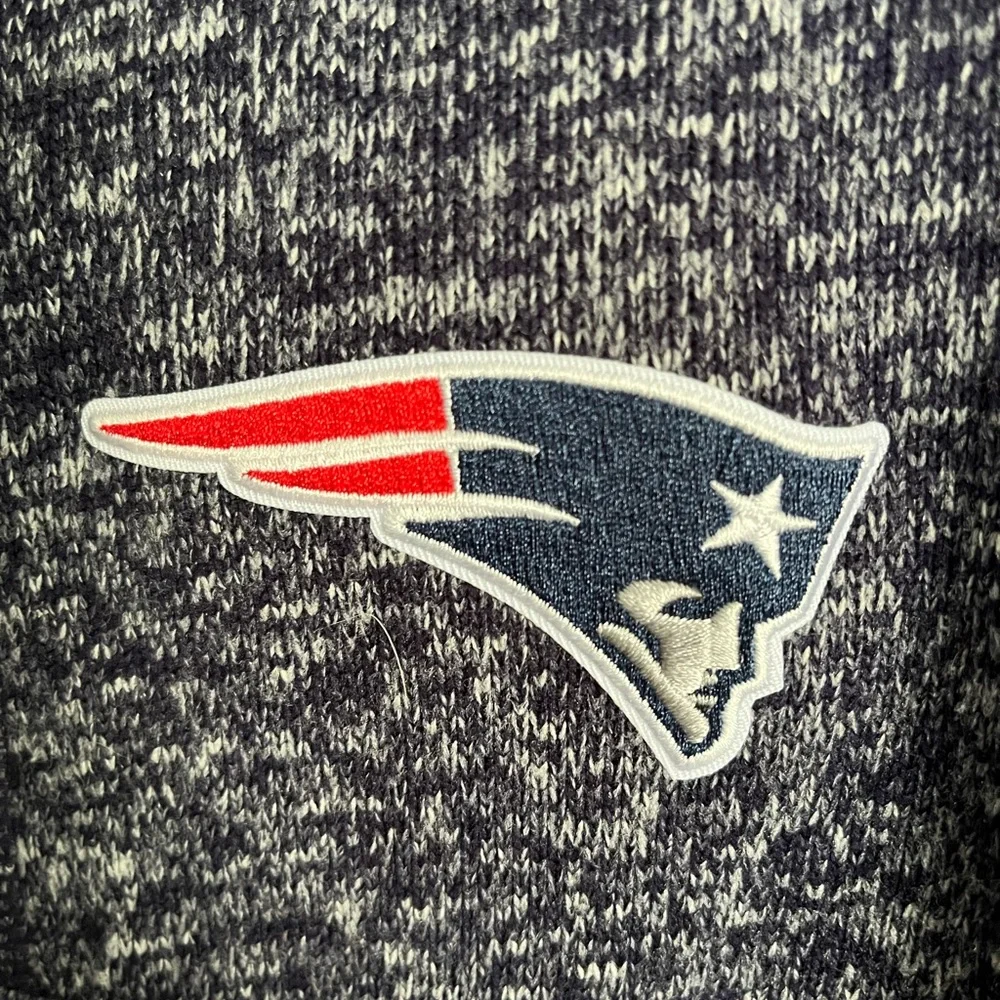 New England Patriots Quarter-Zip Pullover - Picture 3 of 4